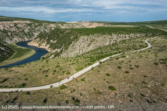Le canyon d'Obrovac Le canyon d'Obrovac