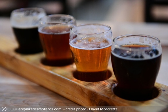 Flights à la brasserie Yards à Philadelphie