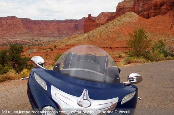 Falaises rouges de Capitol Reef National Park