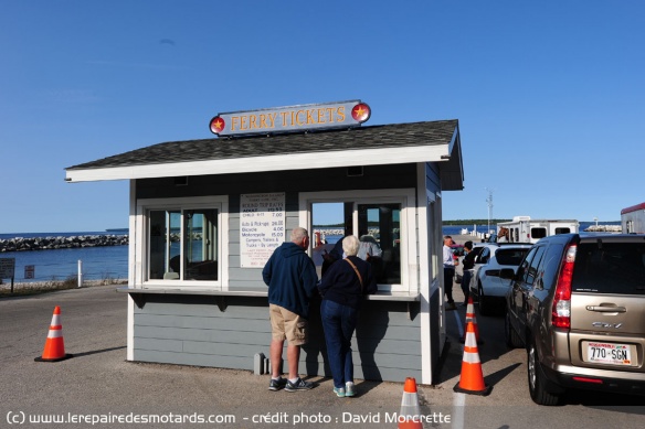 Le ferry pour Washington Island au bout de la Door County Coastal Byway
