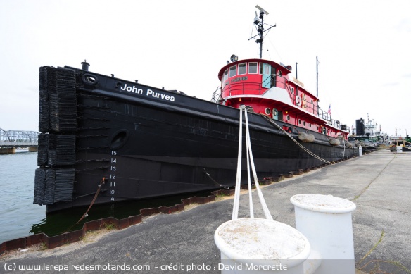 Croisière à bord du bateau du feu ou fireboat à Sturgeon Bay