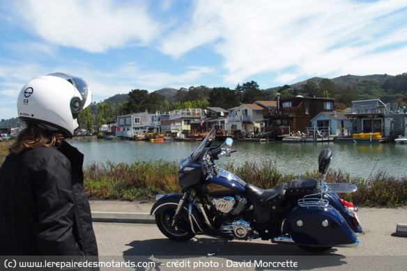 Les maisons flottantes de Marin City