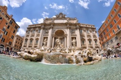 Fontaine de Trevi à Rome