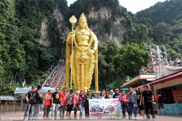 Le temple de Batu caves