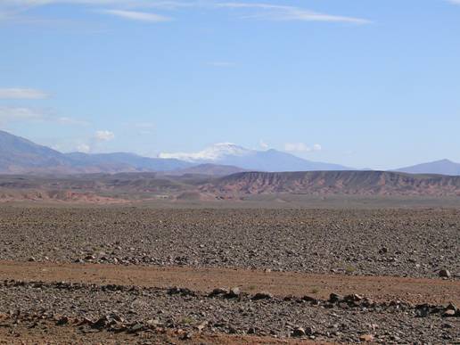 paysages secs et rocailleux