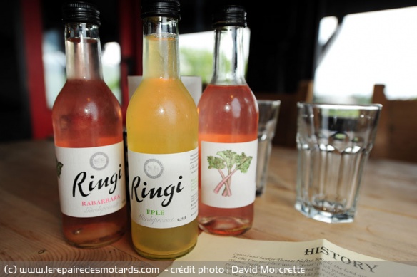 Boisson fermentée proche du cidre mais à base de rhubarbe