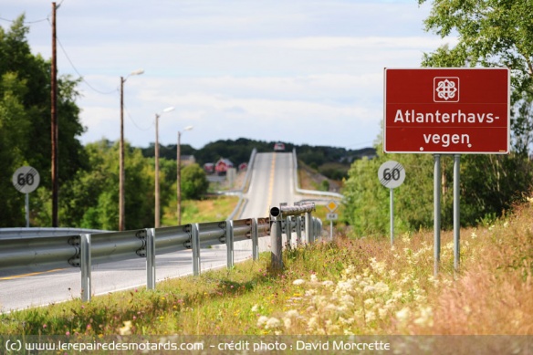 Panneau de la route Atlantique : Atlanterhavsvegen