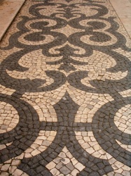 Calçada portuguesa à Libsonne 