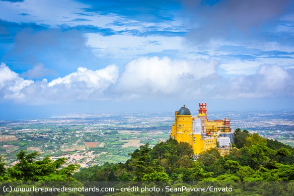 Le palais de Pena à Sintra Le palais de Pena à Sintra