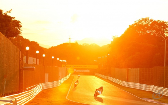 La course du soleil levant
