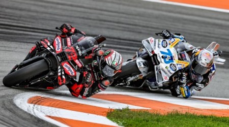 Les plus belles photos du Grand Prix MotoGP de Valence, dernière épreuve de la saison, marqué par la victoire de Marco Bezzecchi et le sacre en Moto2 de Diogo Moreira